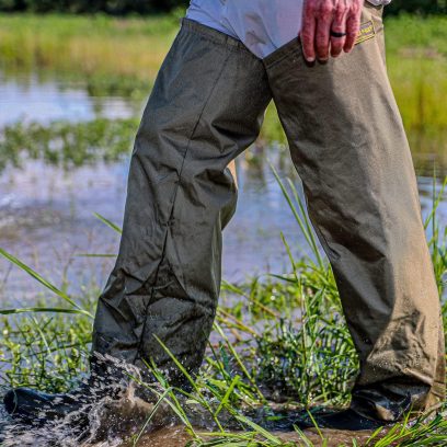 Frogg Toggs Brush Hogg Heavy-Duty Nylon Bootfoot Hip Waterproof Fishing Wader for Fishing, Cleated Outsole - Image 4